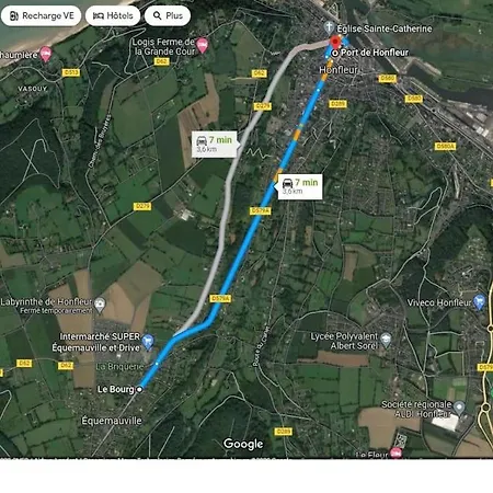 Double Appart Honfleur 14pers Parking Netflix Appartamento Équemauville